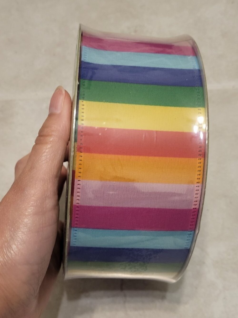 New 50 Yard member's Mark/Sam's Club Multicolor Ribbon